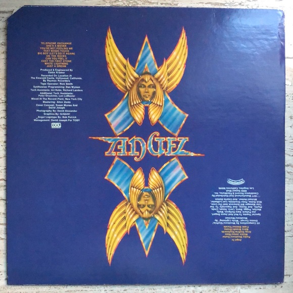 Angel On Earth As It Is In Heaven Vinyl Lp '77 - Picture 3 of 8